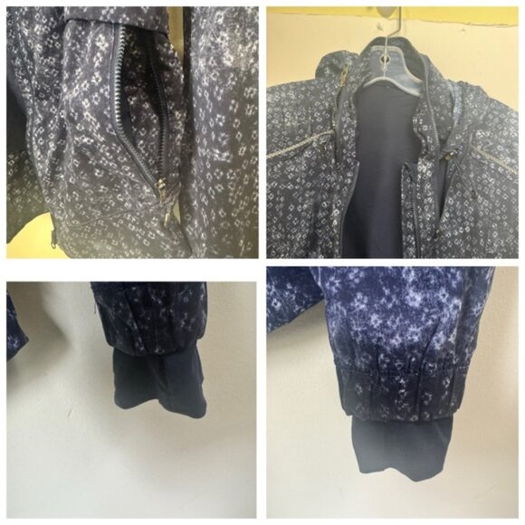 Lululemon Spring Forward Jacket Hoodie Shell Pocket Full Zip Lightweight Blue 6 - Picture 12 of 16